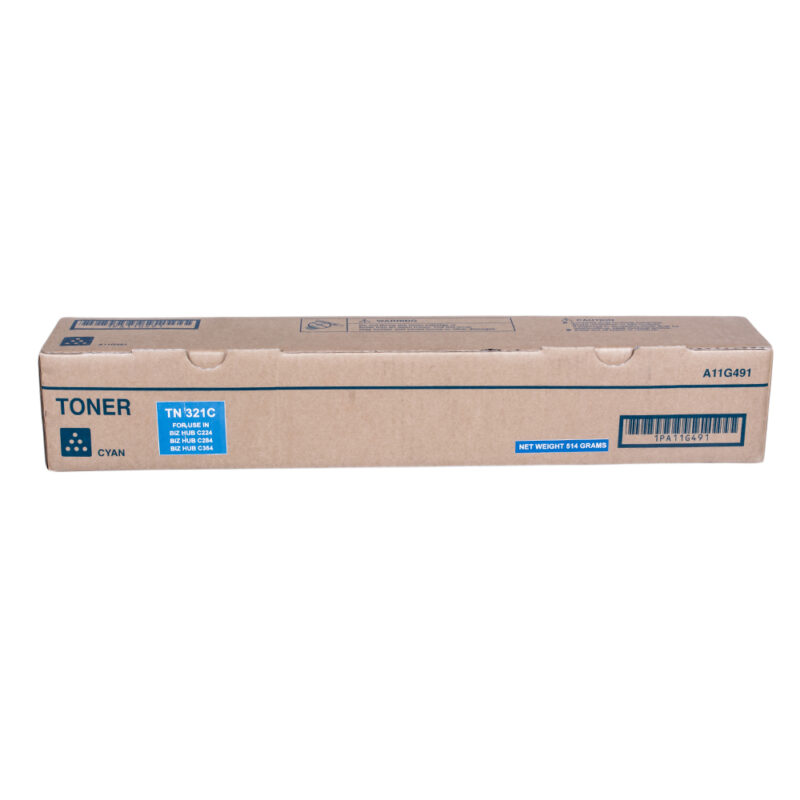 Konica Minolta TN-321 cyan toner