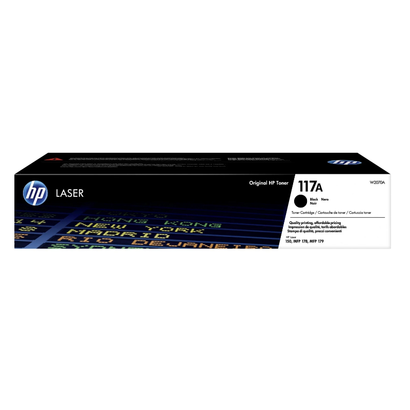 HP 117A Black Original Laser Toner Cartridge (W2070A)