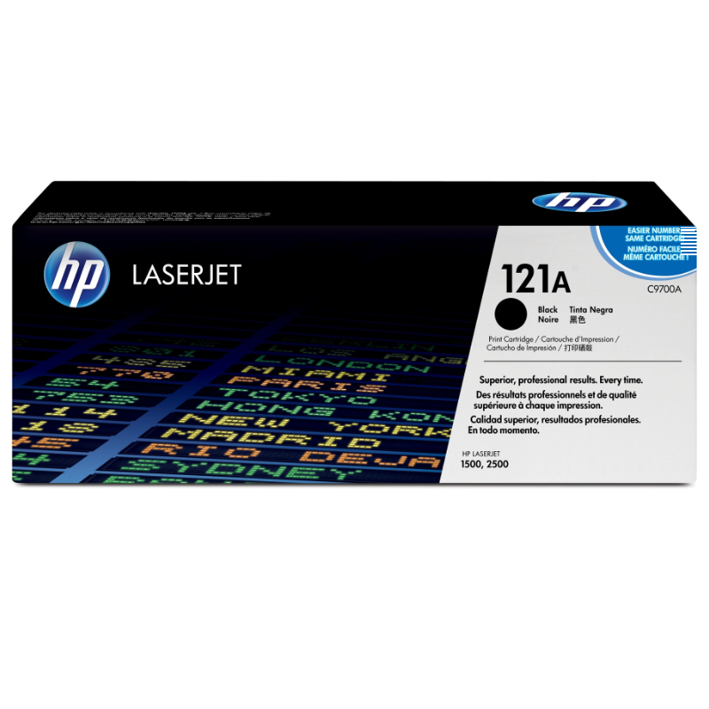 HP 121A Black Original LaserJet Toner Cartridge (C9700A)