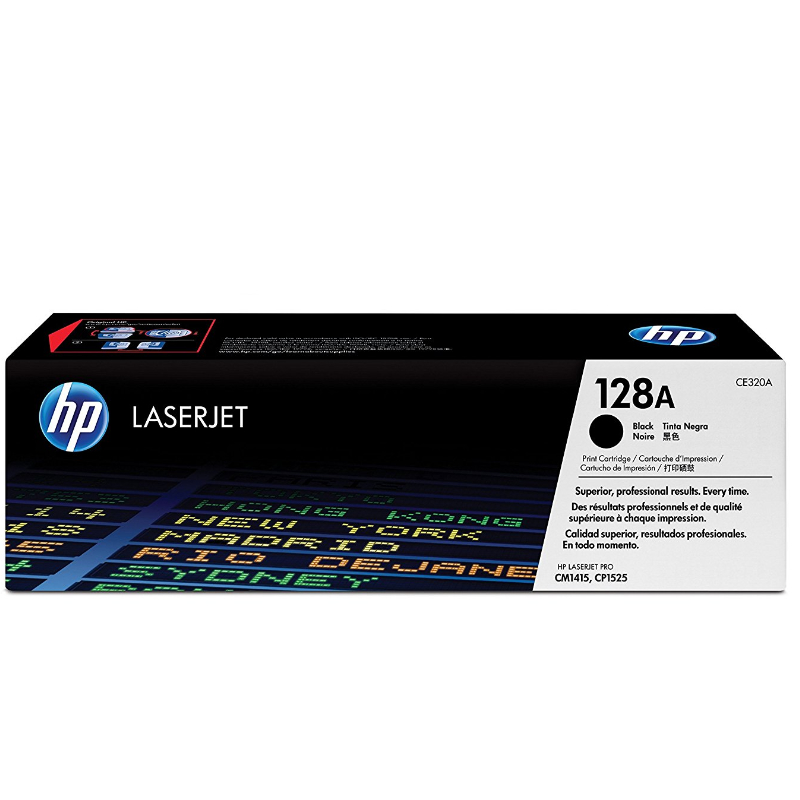 HP 128A Original LaserJet black toner Cartridge