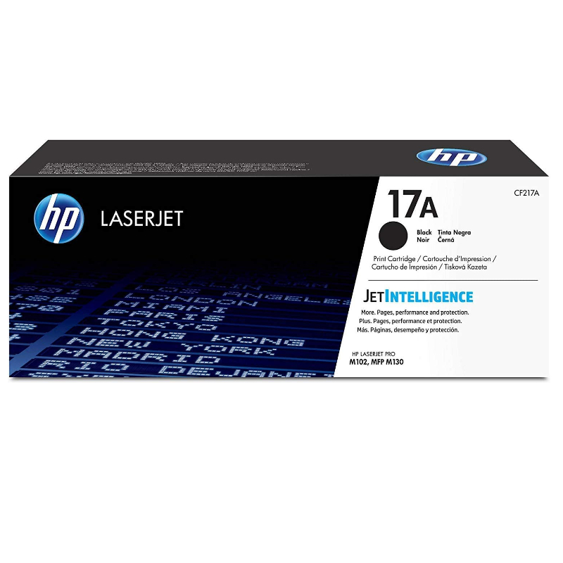 HP 17A Black (CF217A) Original LaserJet Toner Cartridge
