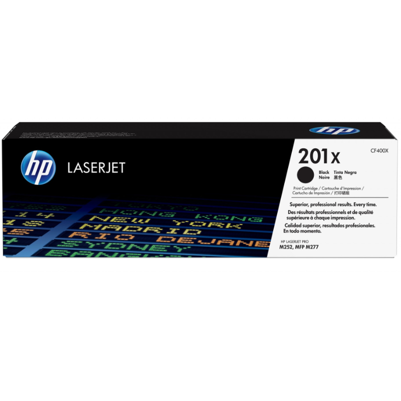 HP 201X High Yield Black Original Toner(CF400X)