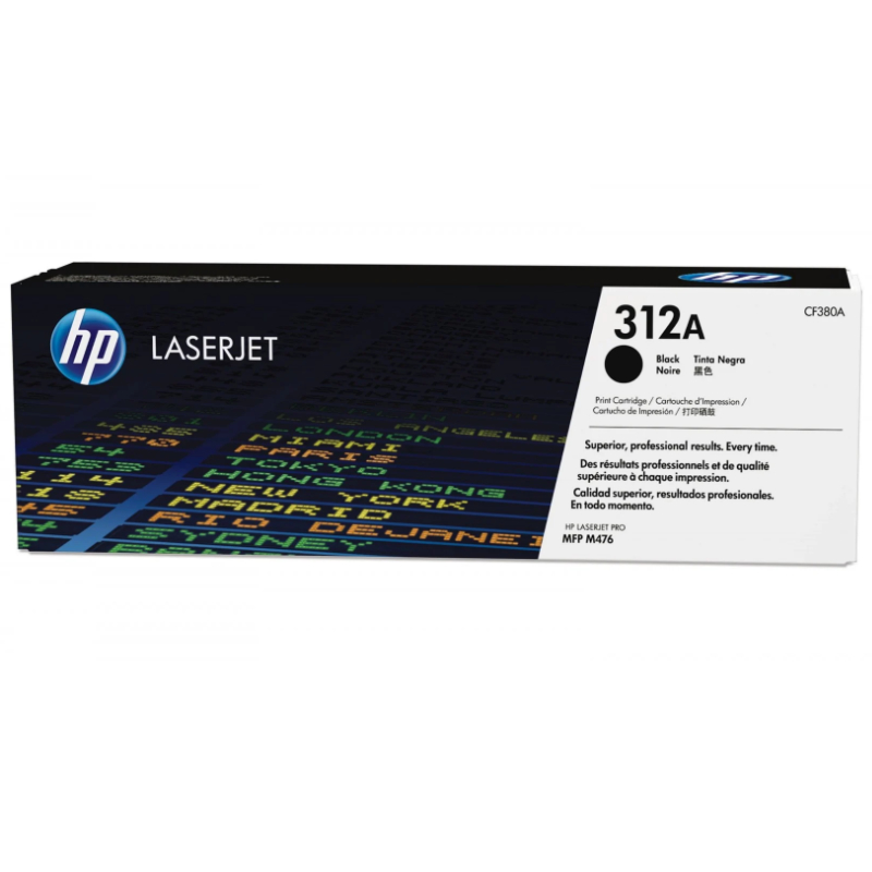 HP 312A Black (CF380A) Original LaserJet Toner Cartridge