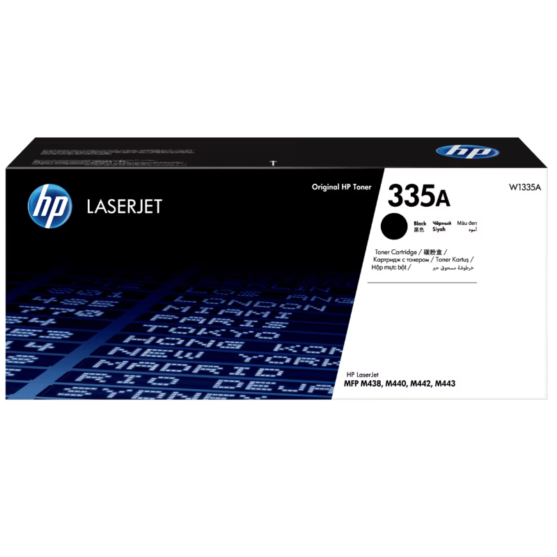 HP 335A Black Original LaserJet Toner Cartridge (W1335A)