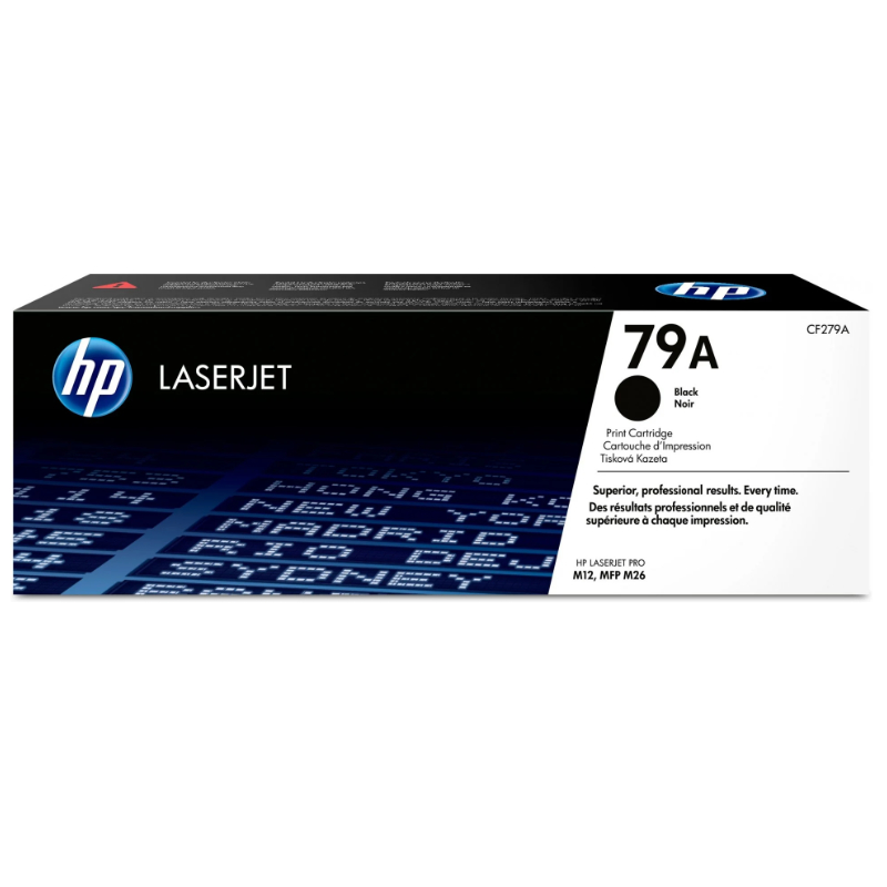 HP 79A Black Original LaserJet Toner Cartridge (CF279A)