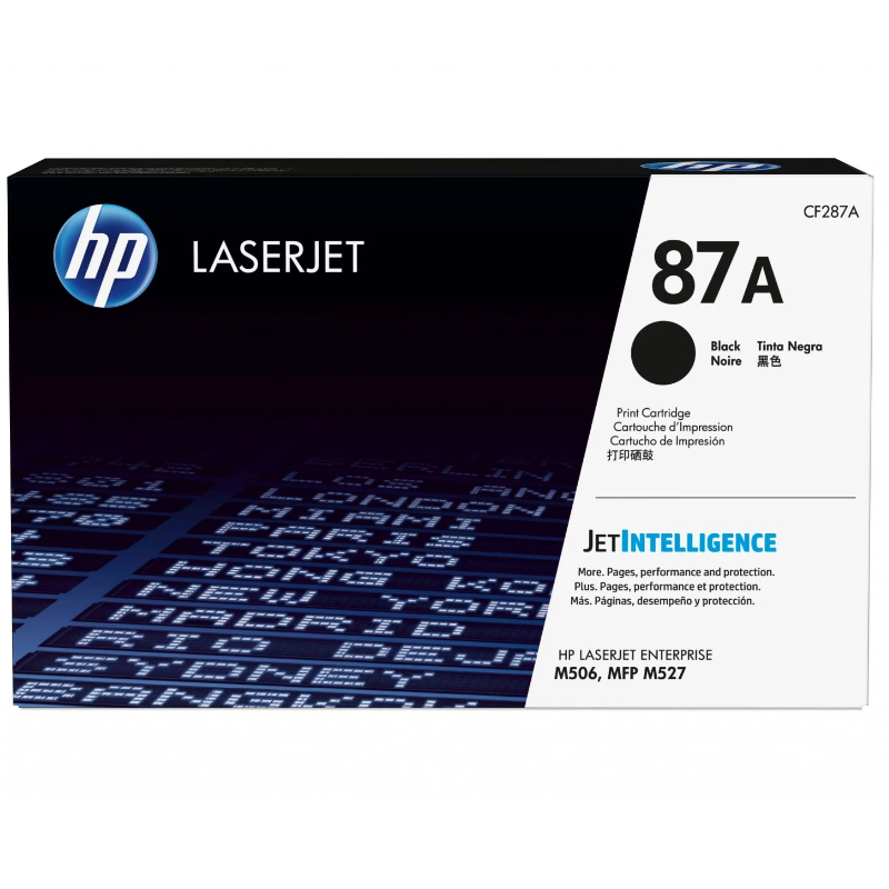 HP 87A Black Original LaserJet Toner Cartridge (CF287A)