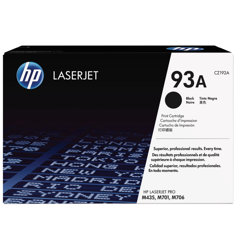 HP 93A Black (CZ192A) Original LaserJet Toner Cartridge