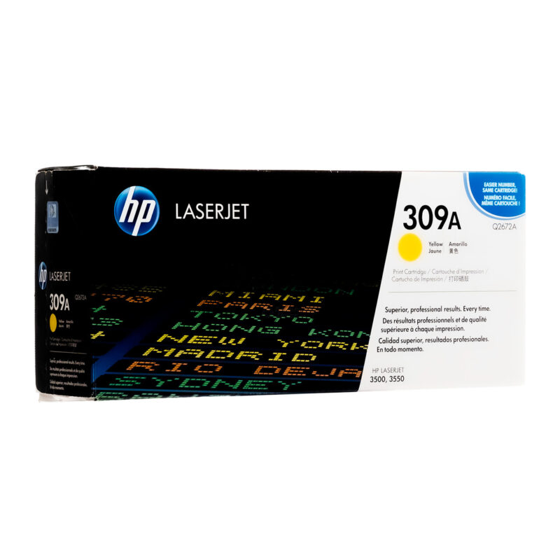 HP 309A Yellow Original LaserJet Toner (Q2672A)