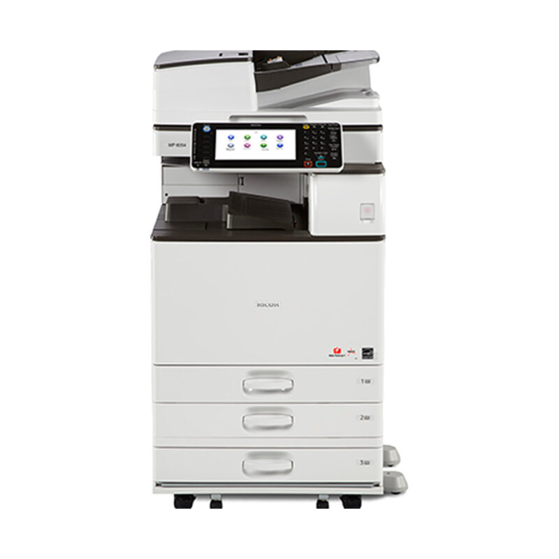 Ricoh Aficio MP 4054SP monochrome photocopier on a white background