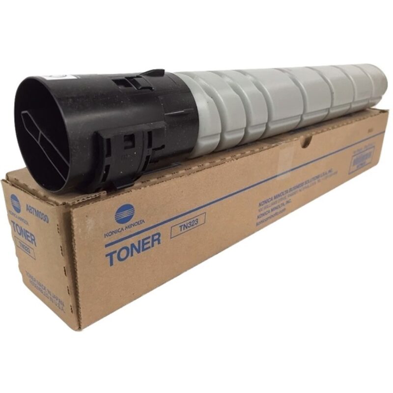 Konica Minolta TN-323 black toner cartridge
